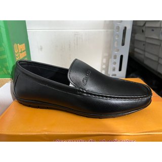 Giày mọi nam da thật 100% - đế cao su đi êm m202