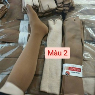 5 ĐÔI VỚ CHÂN LÓT LÔNG CỪU Ủ KEM, TẤT CHÂN LOẠI DÀY ĐI NẮNG, GIỮ ẤM MANG KHÔNG ĐAU CHÂN