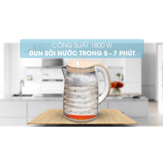 Bình đun siêu tốc Kangaroo 1.5 lít KG-18K1 Mới 100%