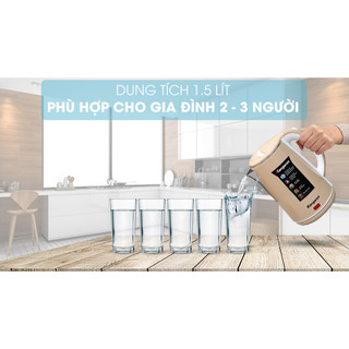 Bình đun siêu tốc Kangaroo 1.5 lít KG-18K1 Mới 100%