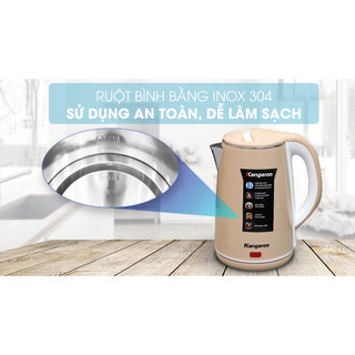 Bình đun siêu tốc Kangaroo 1.5 lít KG-18K1 Mới 100%