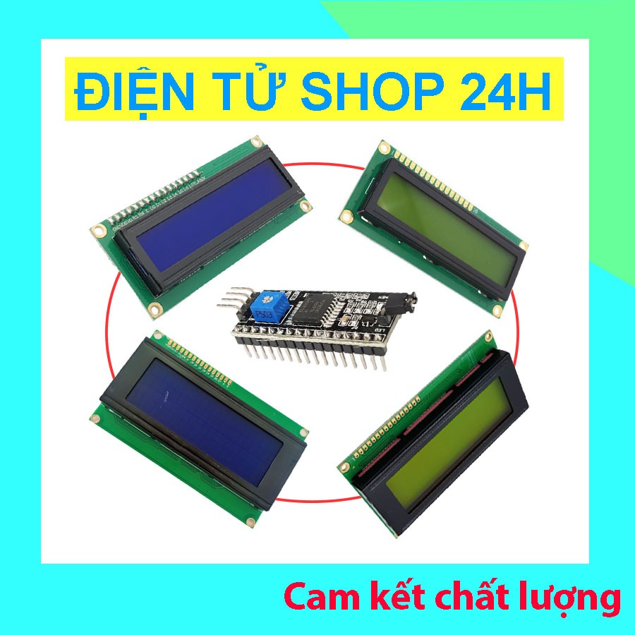 Màn hình LCD 1602 / 2004 - màn hinh lcd i2c - màn hinh lcd1602 - màn hình lcd2004
