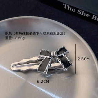 Kẹp tóc mái nơ dễ thương cho nữ