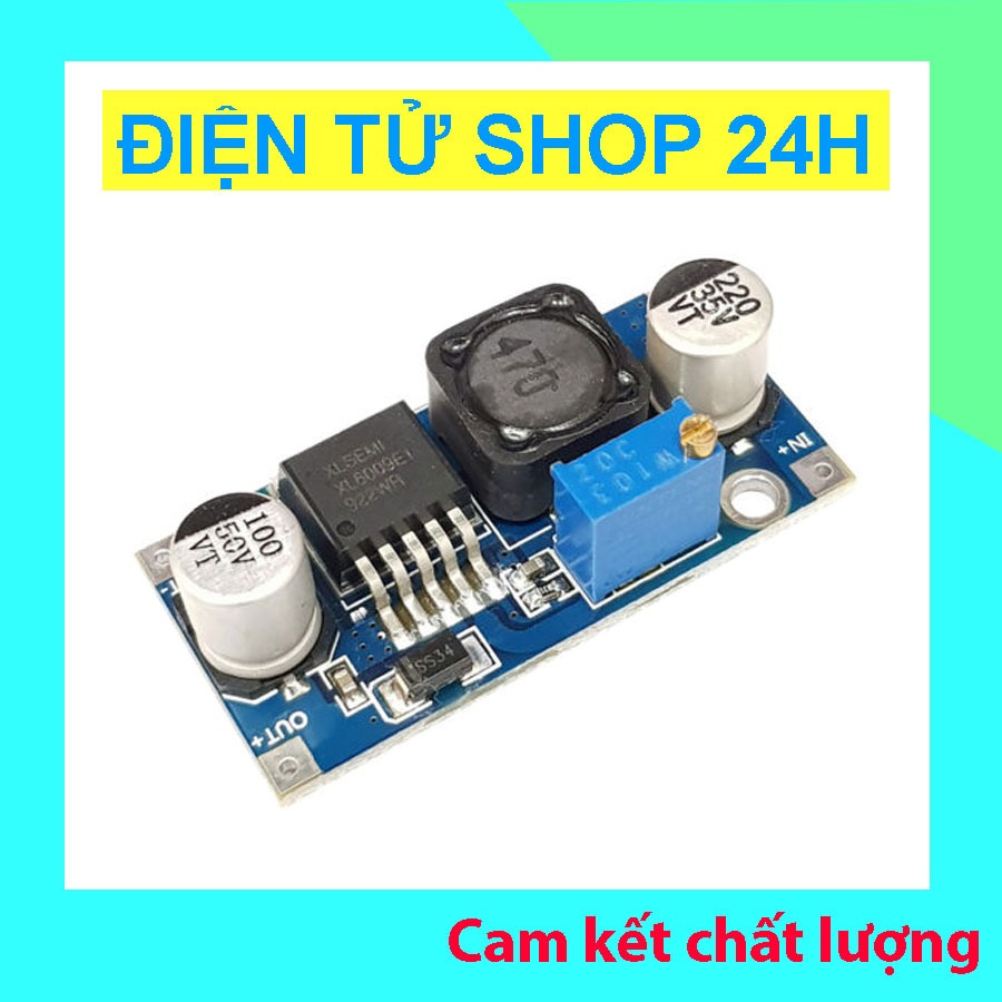 Mạch Tăng Áp - Mạch boost áp - DC XL6009 5A