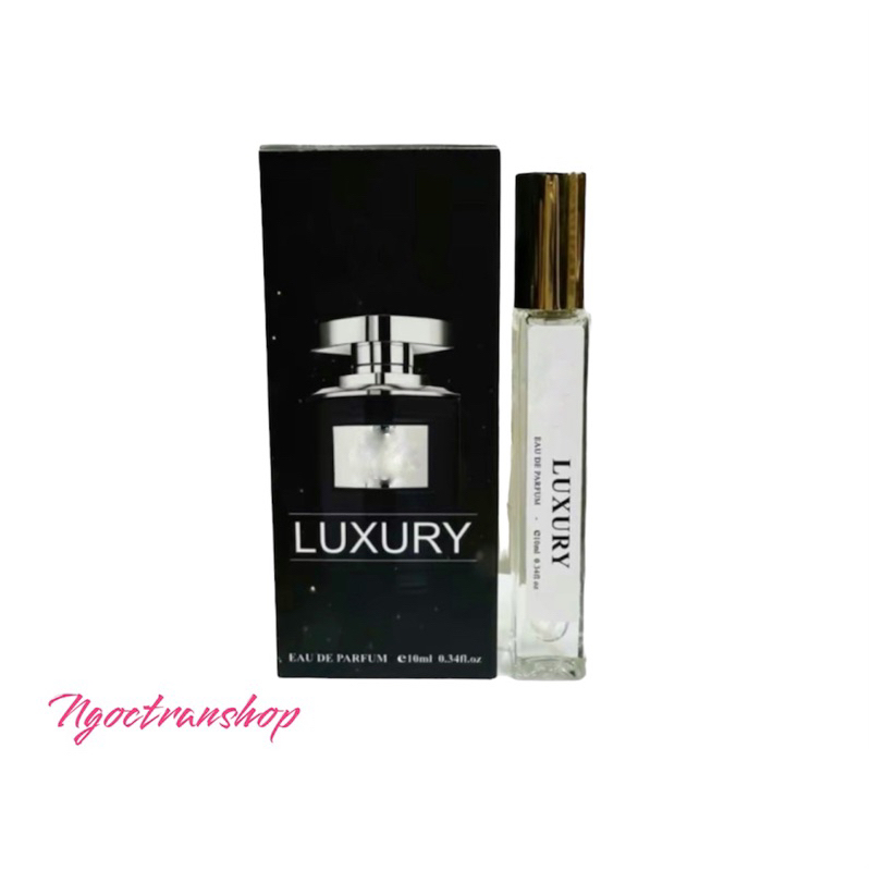 Combo 3 chai Nước Hoa Nam Cham Luxury 10ml.nam tính mạnh mẽ.