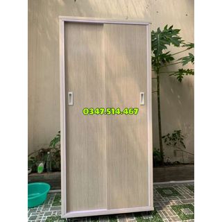 Tủ nhựa đài loan 2 cánh lùa 180x85x45cm