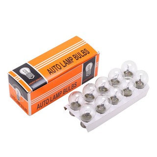 Combo 10 Bóng Đèn Xi Nhan thắng (phanh) Đèn Hậu Ô Tô xe máy Màu Trắng Vàng 2 Tim , 1 Tim 12V 21W