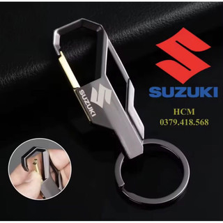 Móc khoá thép crom đẹp logo suzuki xl7,ertiga,ciaz-1 cái