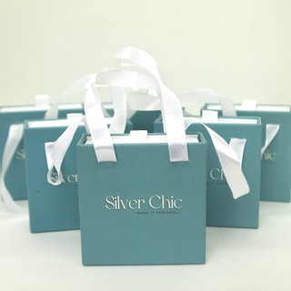 Hộp đựng trang sức có quai xách SILVER CHIC
