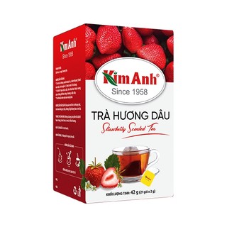 Trà hương dâu túi lọc Kim Anh