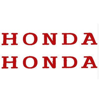 Bộ 2 tem dán cửa xe ô tô Hond