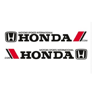 Bộ 2 tem dán cửa xe ô tô Hond
