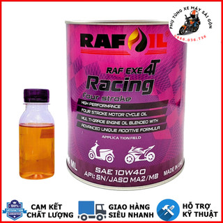 Nhớt tổng hợp RAFOIL 10W40 dành cho xe số, côn tay - Nhập khẩu UAE