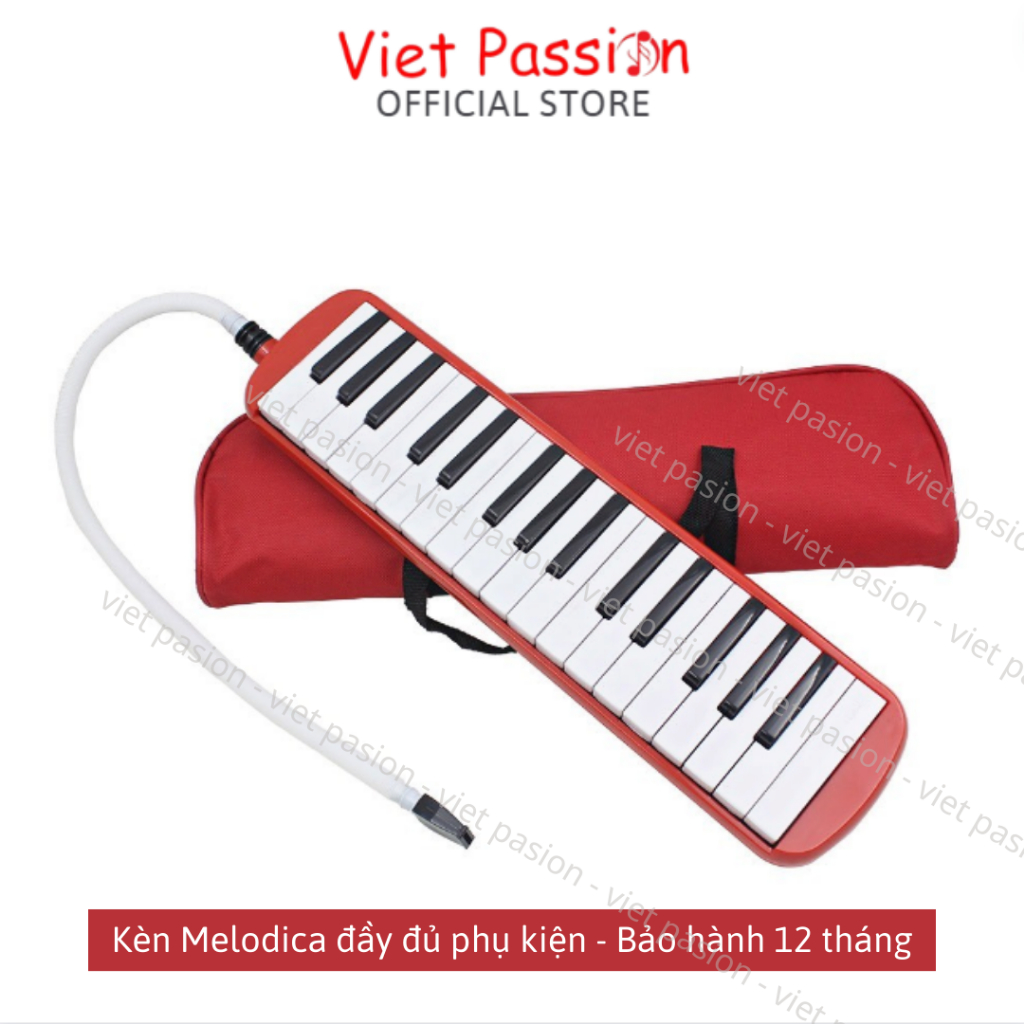 Kèn Phím Melodica 32 phím và Melodion 37 phím có ống thổi dài Tặng kèm túi đựng Viet Passion HCM