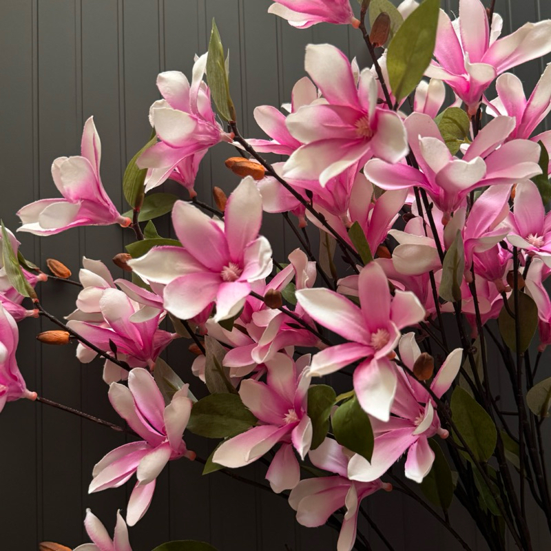 [Mercury.floral] Hoa lụa - Hoa giả - CÀNH TIỂU NGỌC LAN - NGỌC LAN NHỎ - Thiết mộc lan - Hàng nhập k