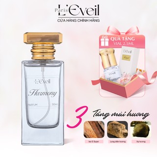 Nước hoa Unisex Harmorny nhóm hương Iso E Super, Long diên hương, Xạ hương, nước hoa dung tích 50ml