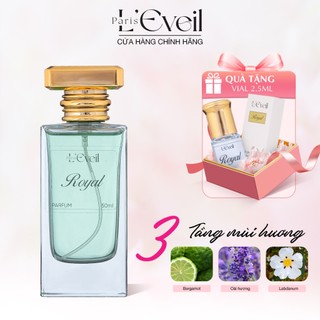 Nước hoa nam Royal hương ambroxan, cam bergamot, hạt tiêu tứ xuyên, nước hoa nam dung tích 50ml