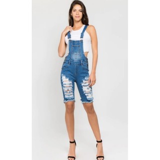 Yếm jean rách J.Crew yếm quần jeans dài overalls denim for women VNXK xuất khẩu dư xịn