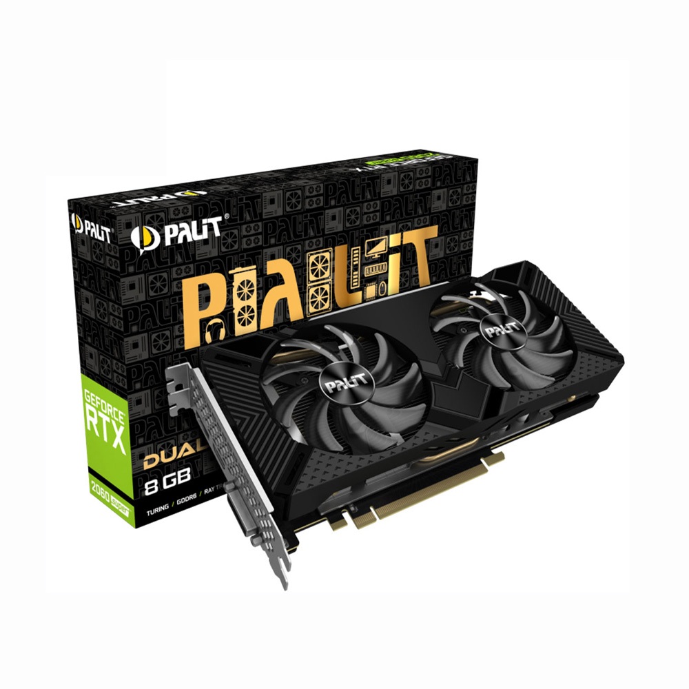 VGA Palit GeForce RTX 2060 SUPER DUAL 8GB GDDR6 FULL NEW bảo hành 36 tháng | BigBuy360 - bigbuy360.vn