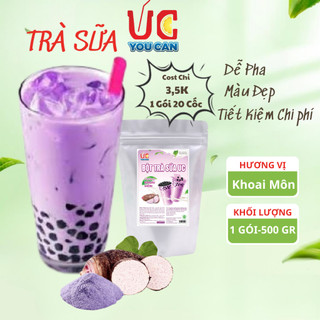 Trà sữa khoai môn uc, trà sữa đậm vị, thơm ngon, nước uống giải khát, dễ pha, đủ vị