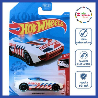 Xe mô hình Hot Wheels basic Cảnh sát Police Alpha Pursuit GTB10.