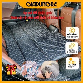Đệm làm giường ngủ cho xe hơi, nệm treo ô tô không bơm hơi da cao cấp tiện dụng. - Hàng chuẩn loại 1