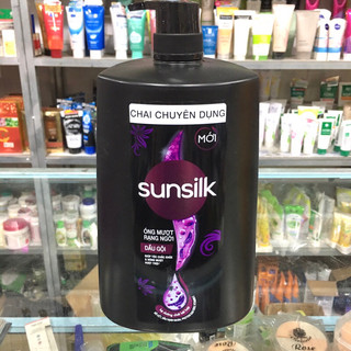 Dầu gội Sunsilk óng mượt rạng ngời chai 1.4kg (1.36L)