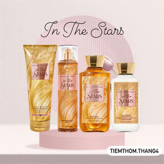 [Auth] Sản Phẩm Tắm Dưỡng Xịt Thơm Mịn Da Lưu Hương Toàn Thân Bath & Body Works - In The Stars