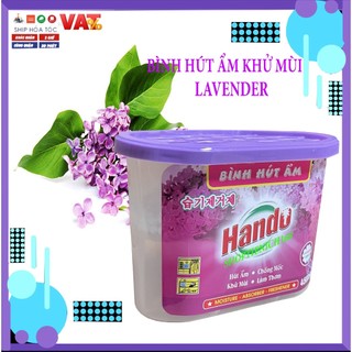 Bình hút ẩm khử mùi nấm mốc Hando 450ml Hương lavender
