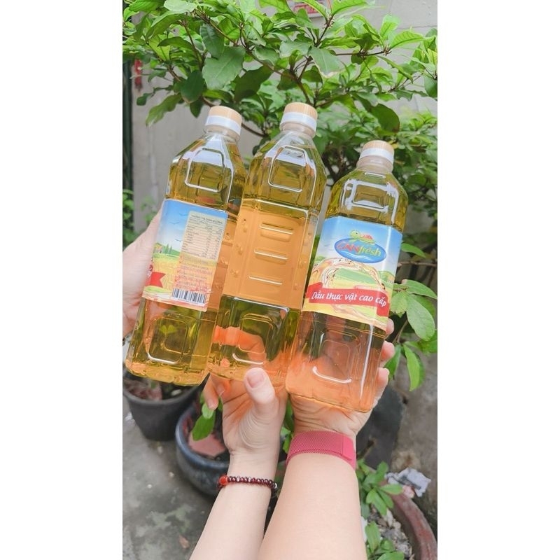 Dầu ăn Canfresh (chai 1l và can loại 5l)