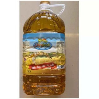 Dầu ăn Canfresh (chai 1l và can loại 5l)