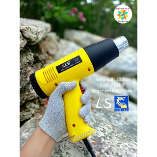 Máy thổi nóng - súng khò nhiệt 2000w ls - máy làm co màng pvc