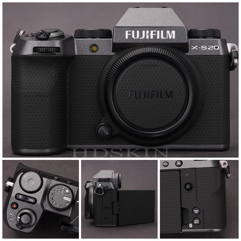 Miếng dán skin 3M cao cấp 2080 cho Fujifilm XS20, Fuji 23 F1.4, Fuji 56 F1.2 - HDSKIN