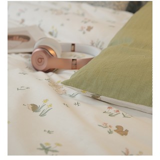Vải cotton 100% chuyên may ga gối, khổ rộng 2m35
