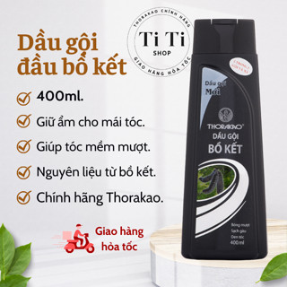  Dầu Gội Xả 2in1 Bồ Kết Thorakao 400ml Giúp Mượt Tóc Chắc Khỏe - Ti Ti Shop Thorakao. 