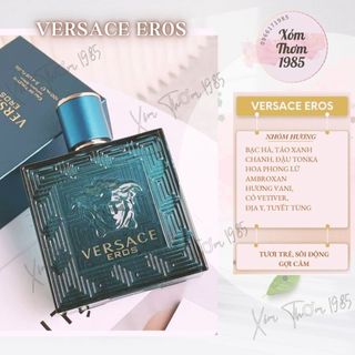 Nước Hoa Nam V.e.r.s.a.c.e .E.r.o.s. Lưu Hương Lâu bản E.D.T dung tích 100ml - Dầu thơm nam tính hương thơm quyến rũ