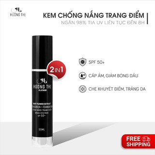 Kem chống nắng trang điểm hương thị 30ml hương thị platinum