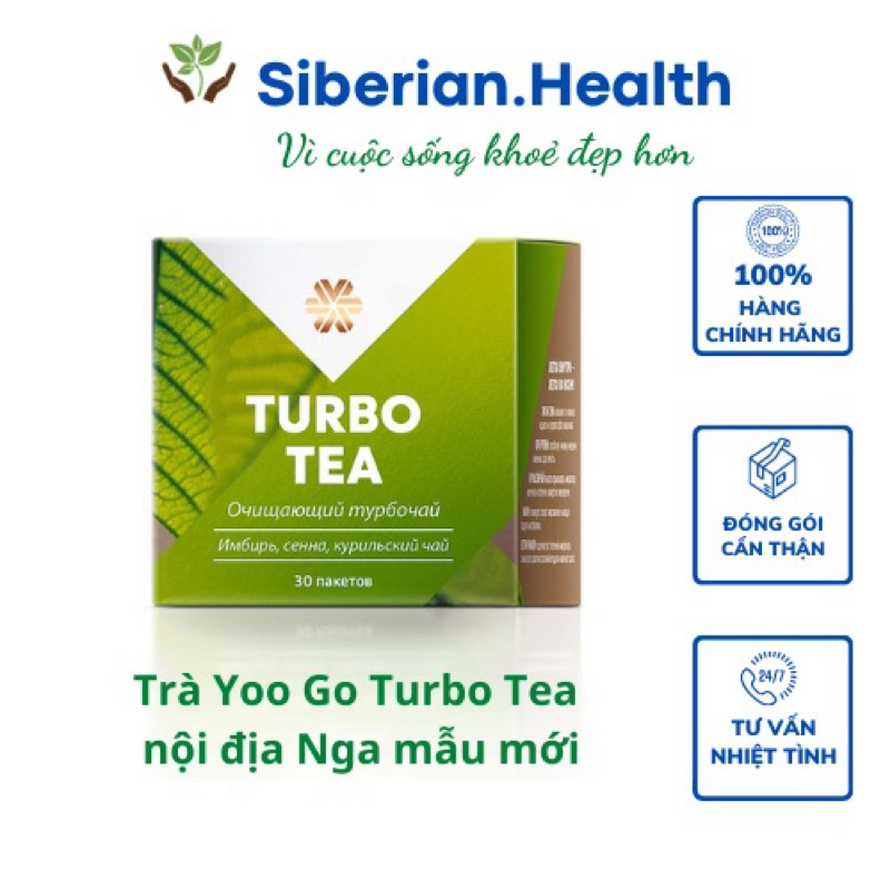 [Date 2027] Trà thảo mộc Yoo Go Turbo Tea chính hãng hỗ trợ giảm cân, giảm mỡ, thải độc, thanh lọc cơ thể - 30 gói
