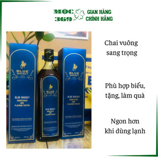 Combo 2 chaiI BLUE WHISKY + BLACK WHISKY 1995 Lào - chai 700ml - Chính Hãng