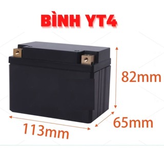 VỎ BÌNH ẮC QUY LITHIUM 6ah-9ah Khởi động xe máy