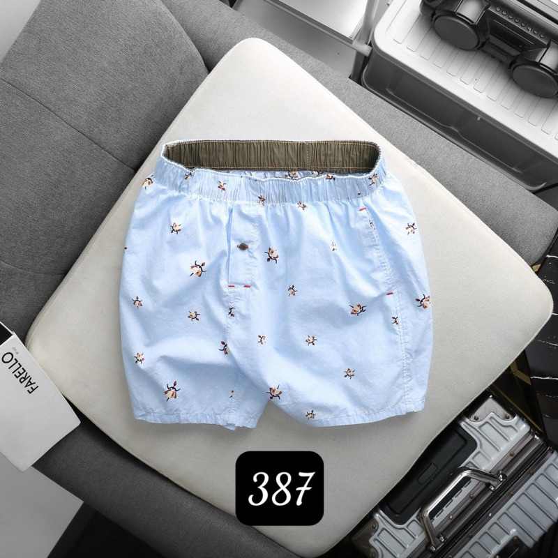 Combo 3 quần đùi nam giá rẻ mặc nhà hoạ tiết nhiều màu