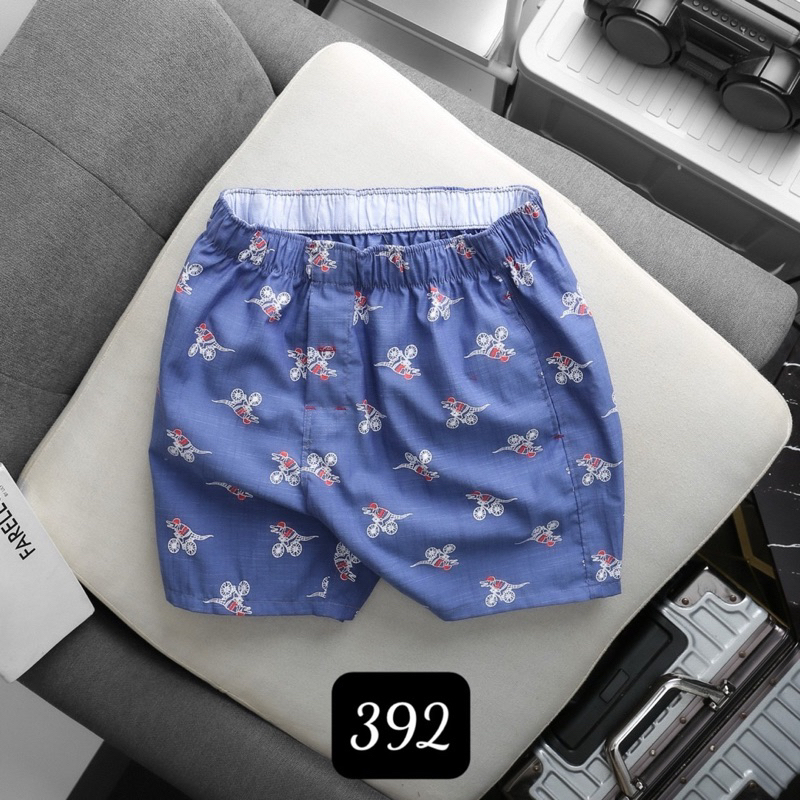 Combo 3 quần đùi nam giá rẻ mặc nhà hoạ tiết nhiều màu