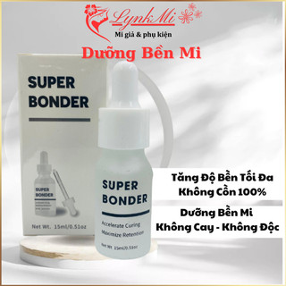 Dưỡng bền mi Super Bonder giúp Tăng độ bền, kéo dài tuổi thọ của mi nối