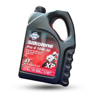 Nhớt fuchs silkolene pro4 10w30 4l dành cho xe honda