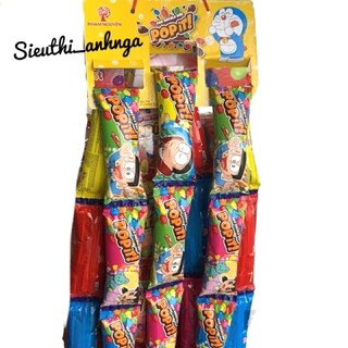 Kẹo Socola Sữa Poppit Dây 10 gói x 14g