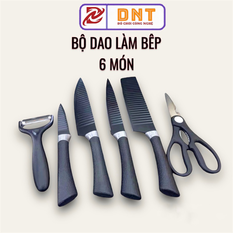 Bộ dao làm bếp 6 món SHARP KNIFE ( Fullbox )