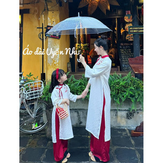 Set áo dài mẹ và bé