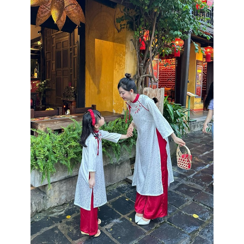 SET ÁO DÀI MẸ VÀ BÉ