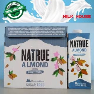Thùng 6 Hộp 1L Sữa Almond Hạnh Nhân Nguyên Chất Natrue - EU