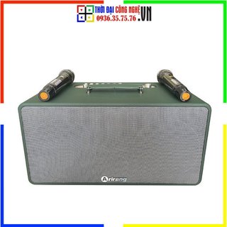 Loa karaoke di động bluetooth arirang mb2 pro, bass 16.5cm, công suất 200w, kèm 2 tay mic